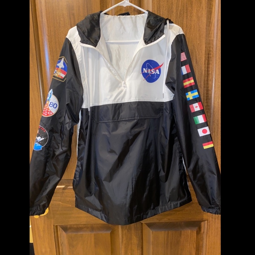 Mens NASA windbreaker